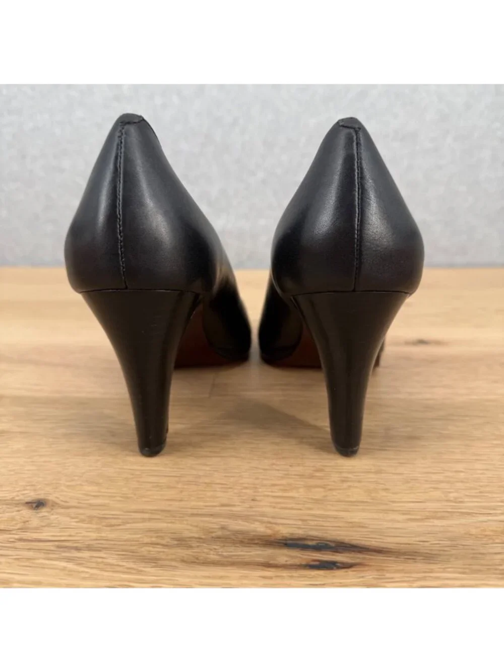 Cole Haan Womens Air Margot Dress Pump II Heels Size 11B Black Leather Classic